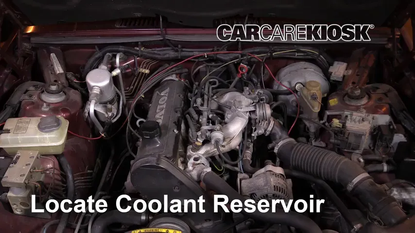 1992 Volvo 740 2.3L 4 Cyl. Wagon Coolant (Antifreeze)